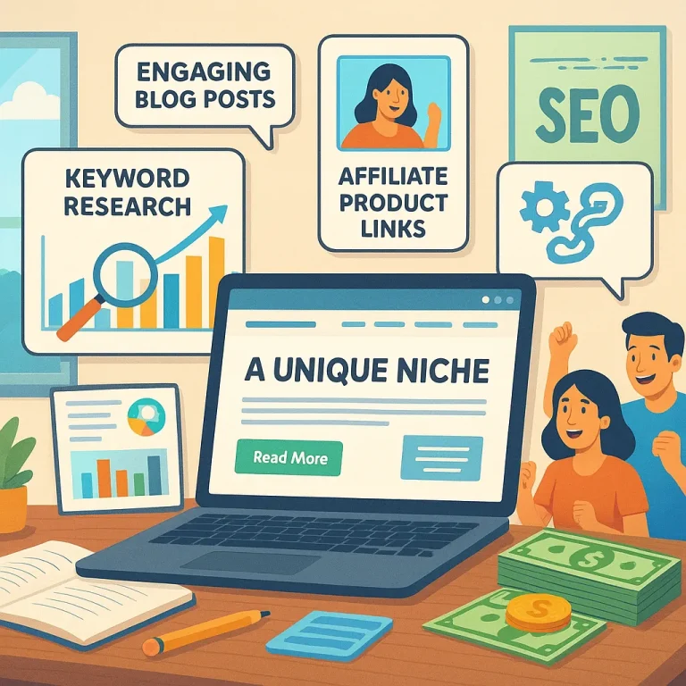 How can I build a niche marketing site that actually generates income?