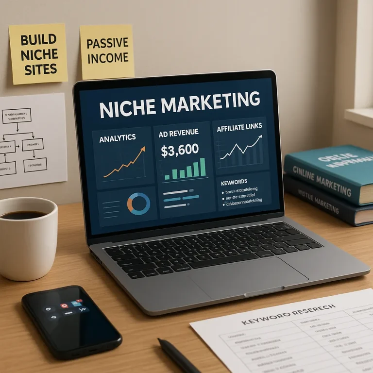 How can I build a niche marketing site that actually makes money?