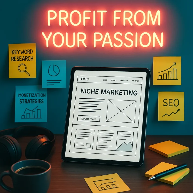 How can I build a niche marketing site that consistently makes money?