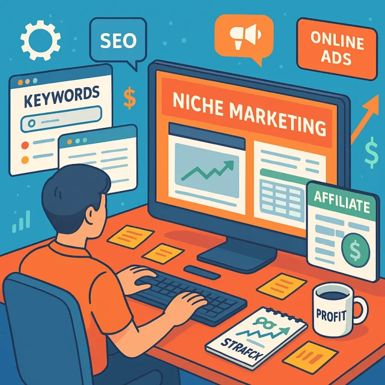 How can I build a niche marketing site that consistently makes money online?