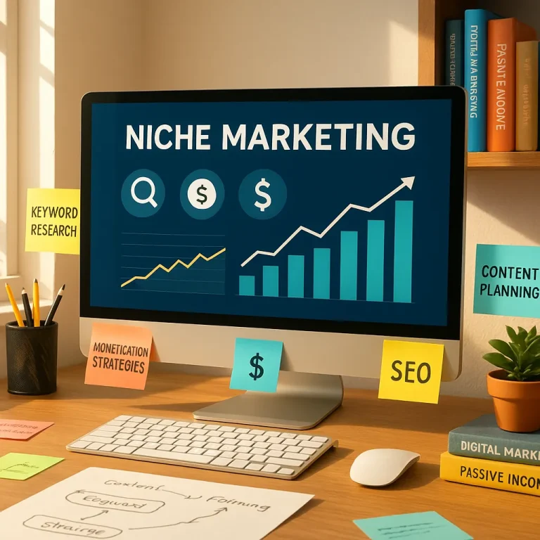 How can you build a niche marketing site that consistently generates income?