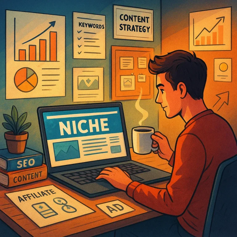 How can you build a successful niche marketing site that consistently generates income?