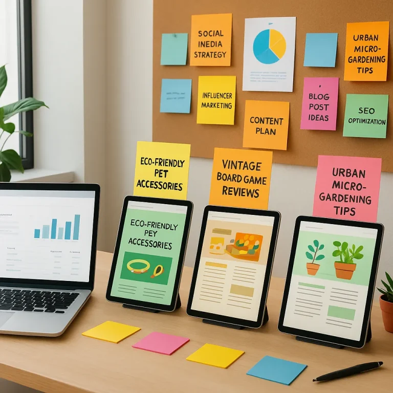 What are some unique low-competition niche marketing site ideas that beginners can start in 2024?