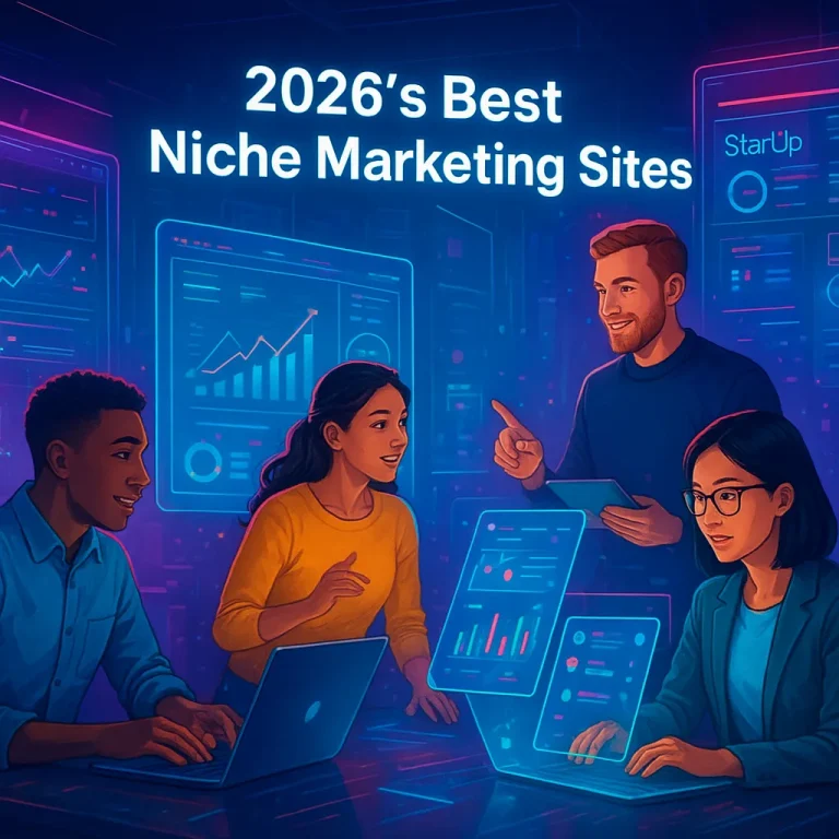 What are the best niche marketing sites to start in 2026 for beginners looking to build a successful online business?