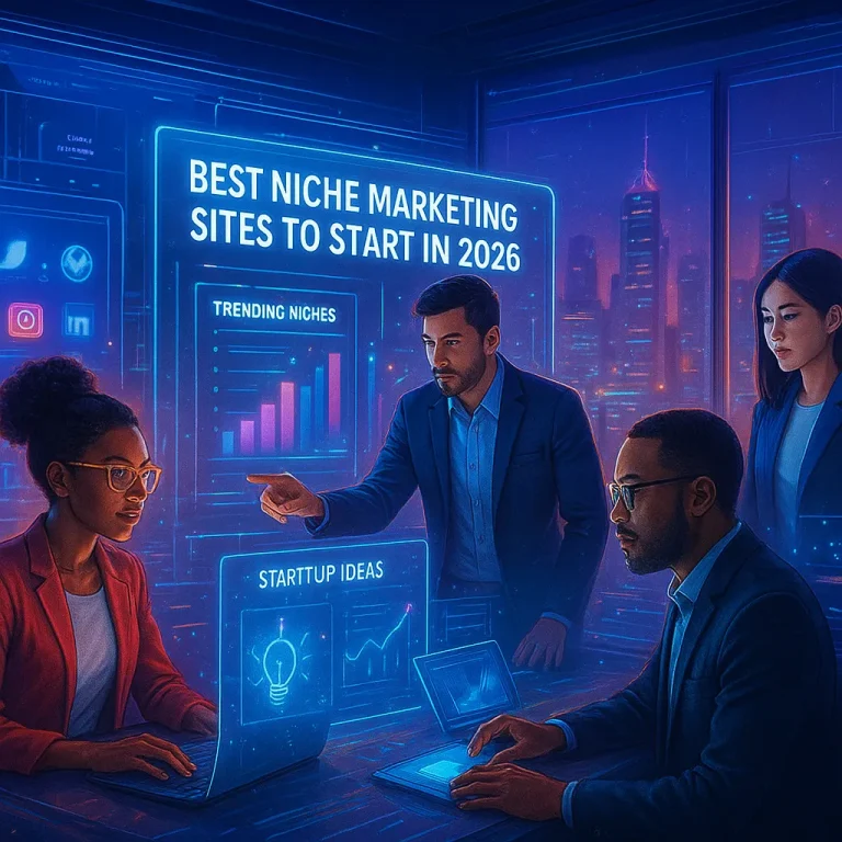 What are the best niche marketing sites to start in 2026 for beginners looking to launch a successful online business?