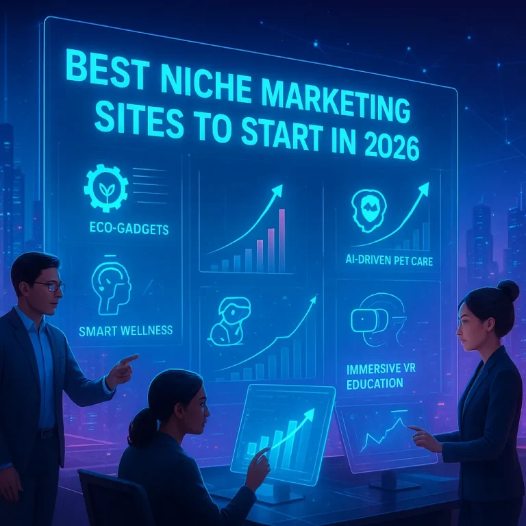 What are the best niche marketing sites to start in 2026 for maximum growth potential?