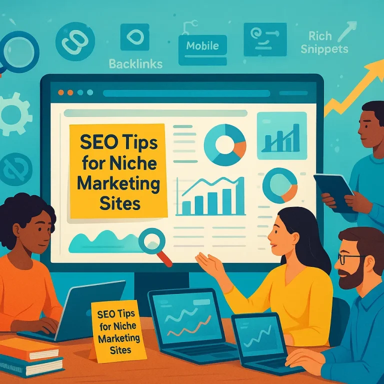 What are the most effective SEO tips for improving traffic on niche marketing sites?