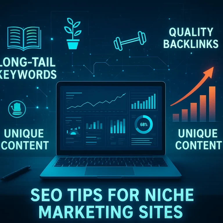What are the most effective SEO tips for improving traffic to niche marketing sites?