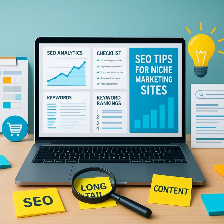 What are the most effective SEO tips for niche marketing sites to increase organic traffic?