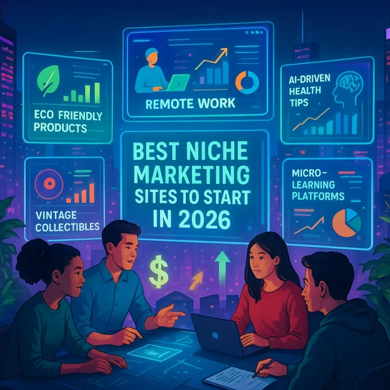 Which are the best niche marketing sites to start in 2026 for maximum growth and profitability?